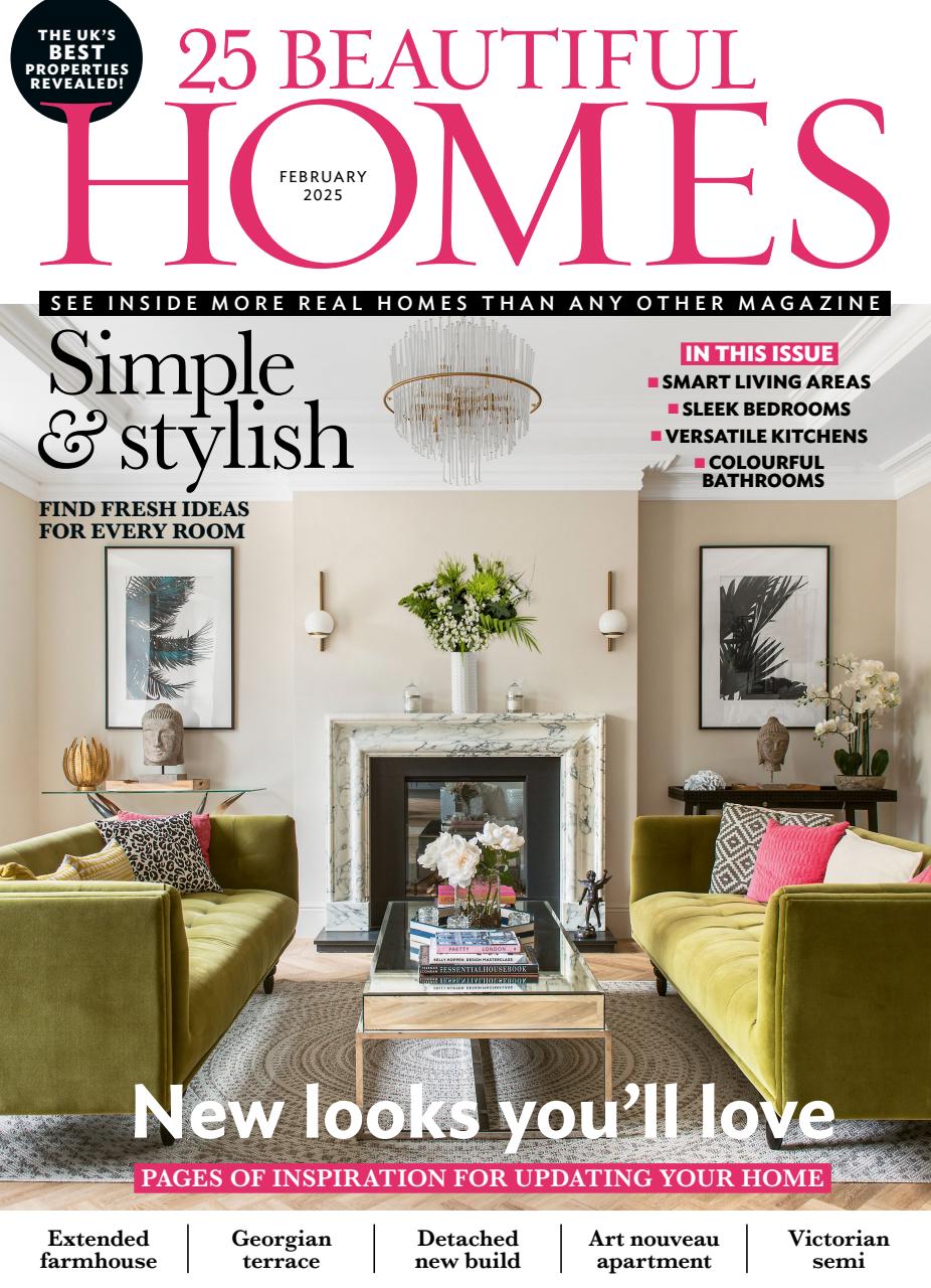 25 Beautiful Homes Preview Pages