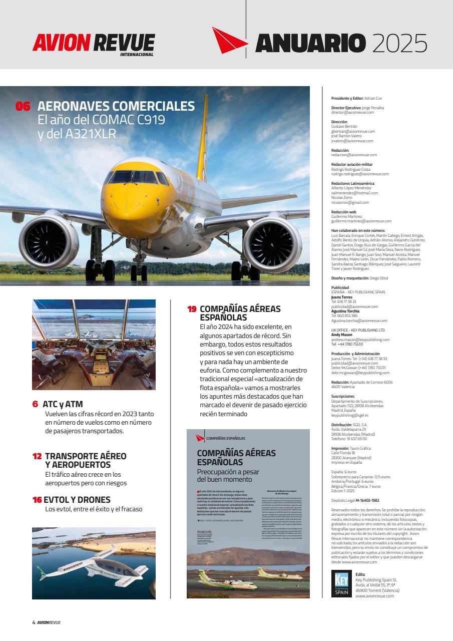 Avion Revue Internacional Preview Pages