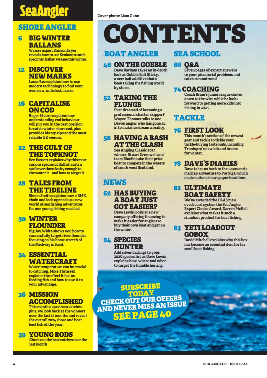 Sea Angler Preview Pages