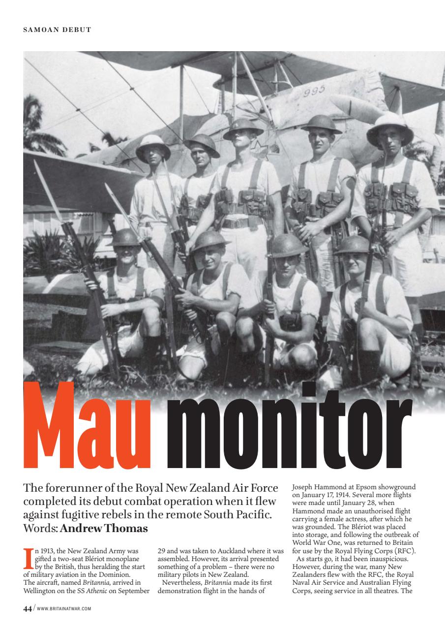 Britain at War Magazine Preview Pages