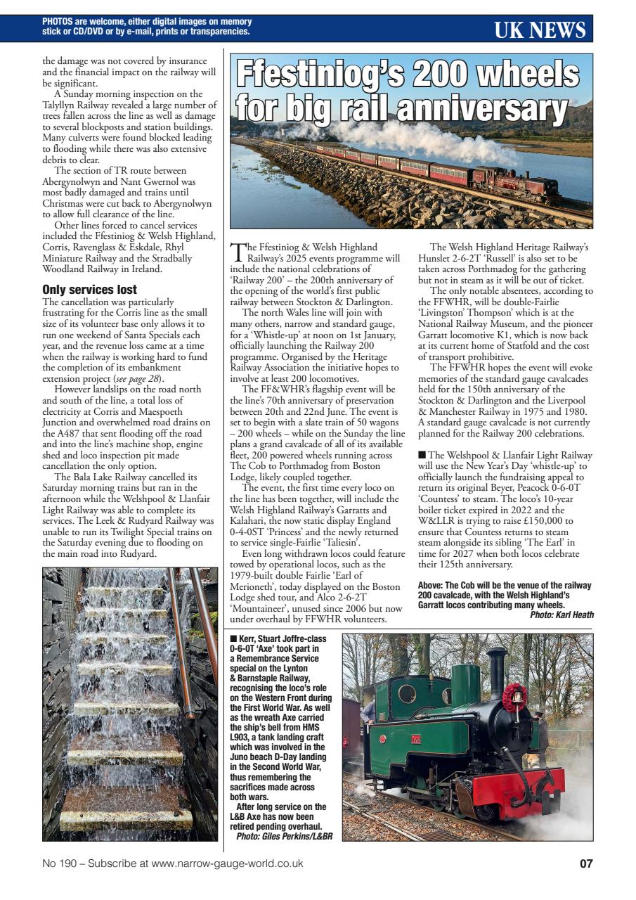 Narrow Gauge World Preview Pages