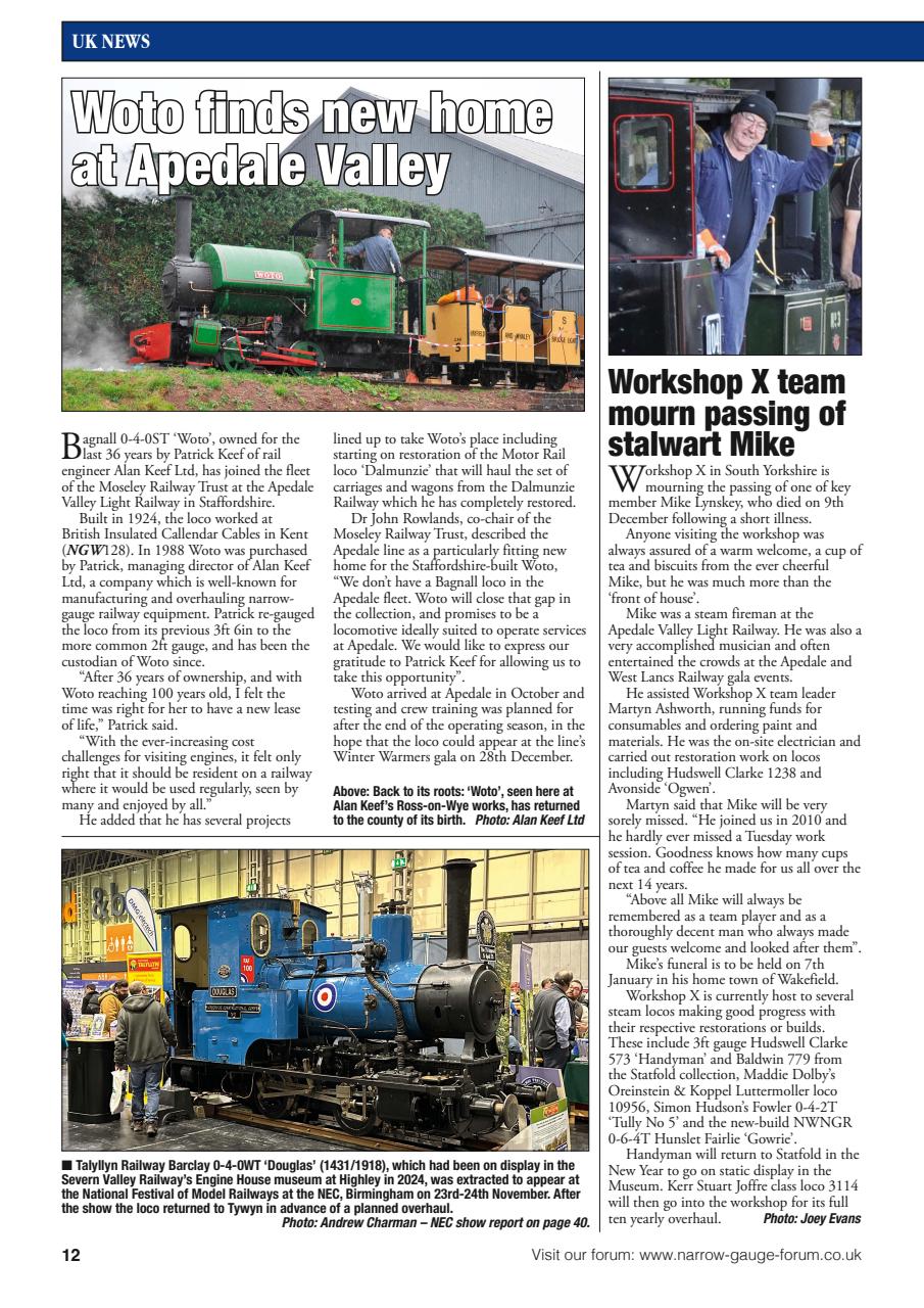 Narrow Gauge World Preview Pages
