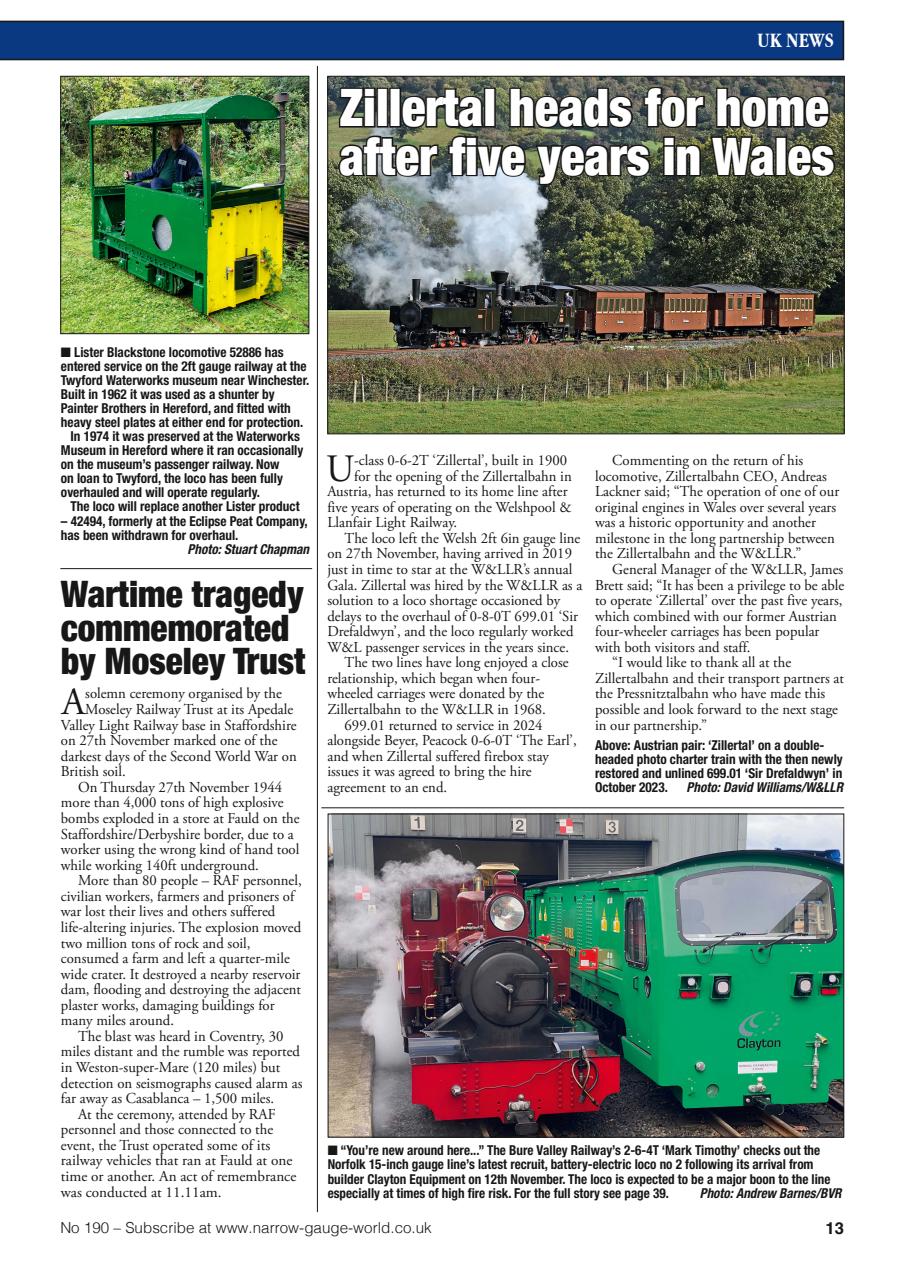 Narrow Gauge World Preview Pages
