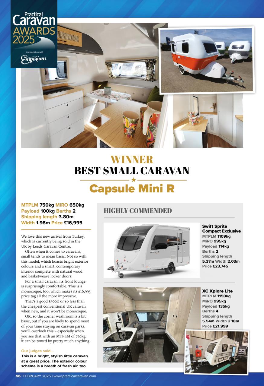 Practical Caravan Preview Pages