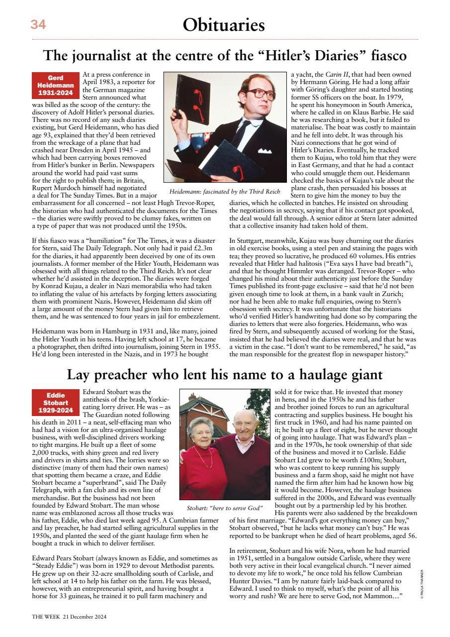 The Week Preview Pages