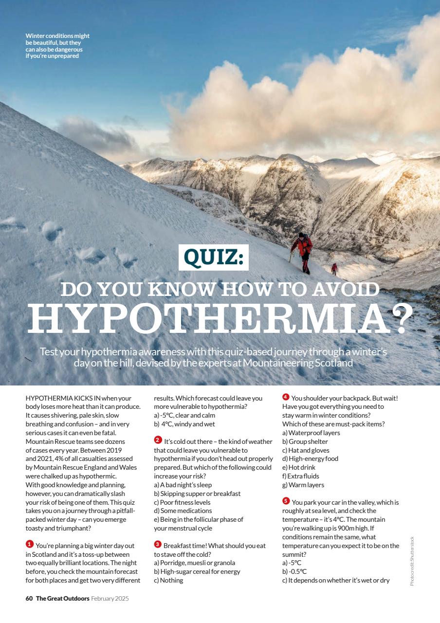 TGO - The Great Outdoors Magazine Preview Pages