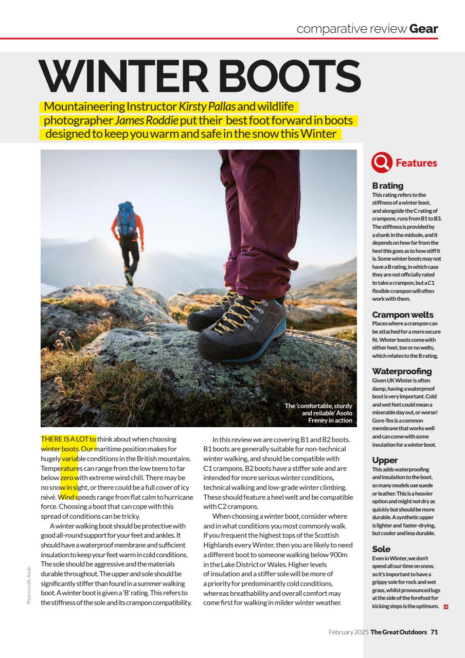 TGO - The Great Outdoors Magazine Preview Pages