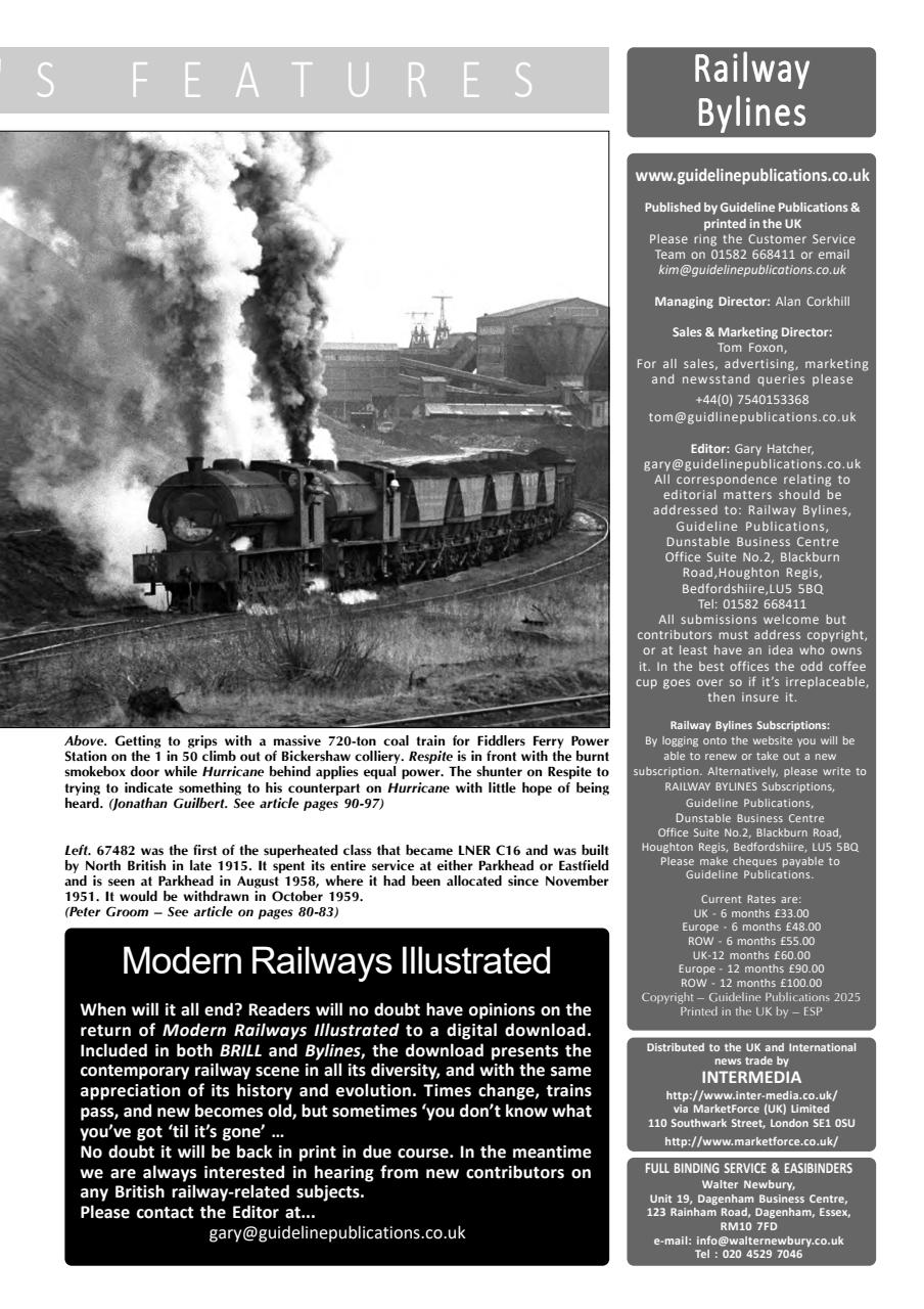 Railway Bylines Preview Pages