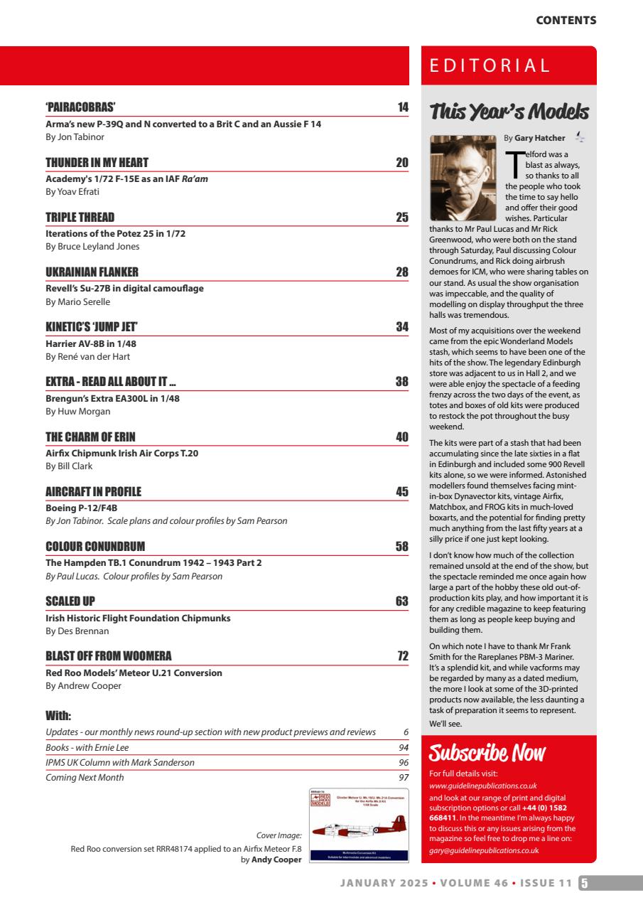 Scale Aircraft Modelling Preview Pages