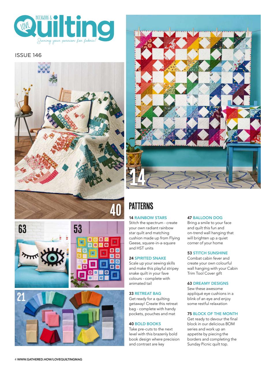 Love Patchwork & Quilting Preview Pages