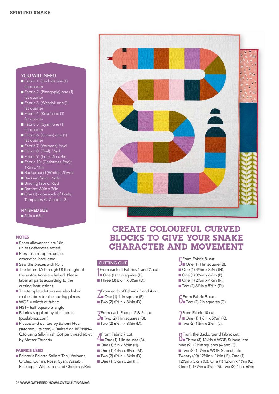 Love Patchwork & Quilting Preview Pages