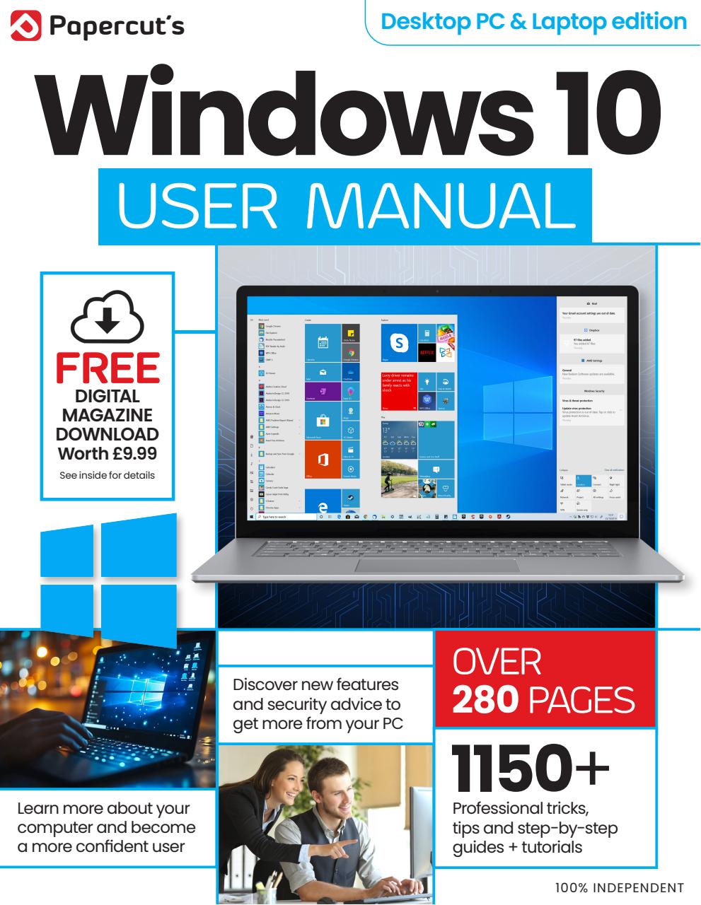 Windows 10 The Complete Manual Preview Pages