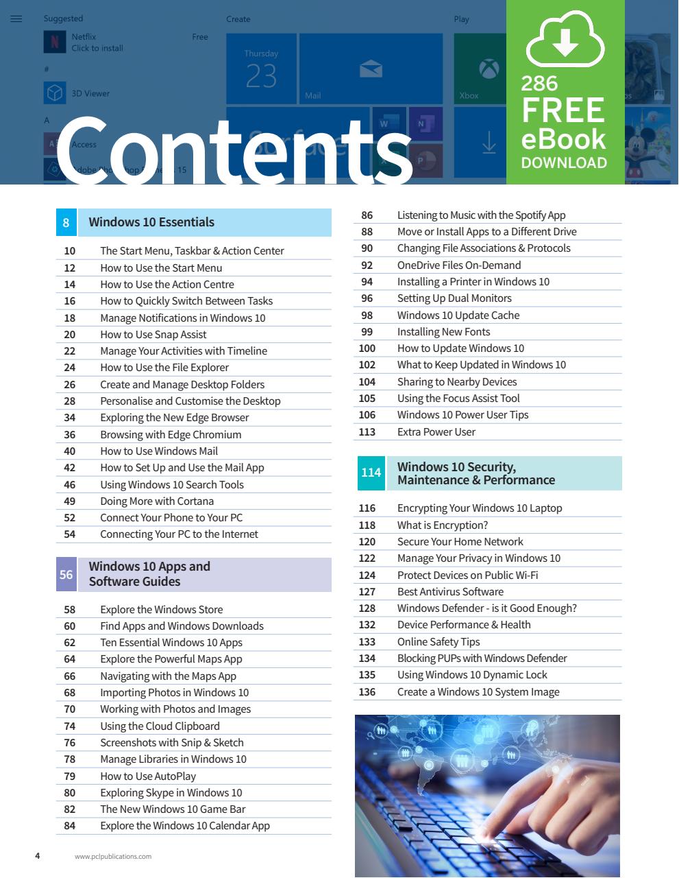 Windows 10 The Complete Manual Preview Pages