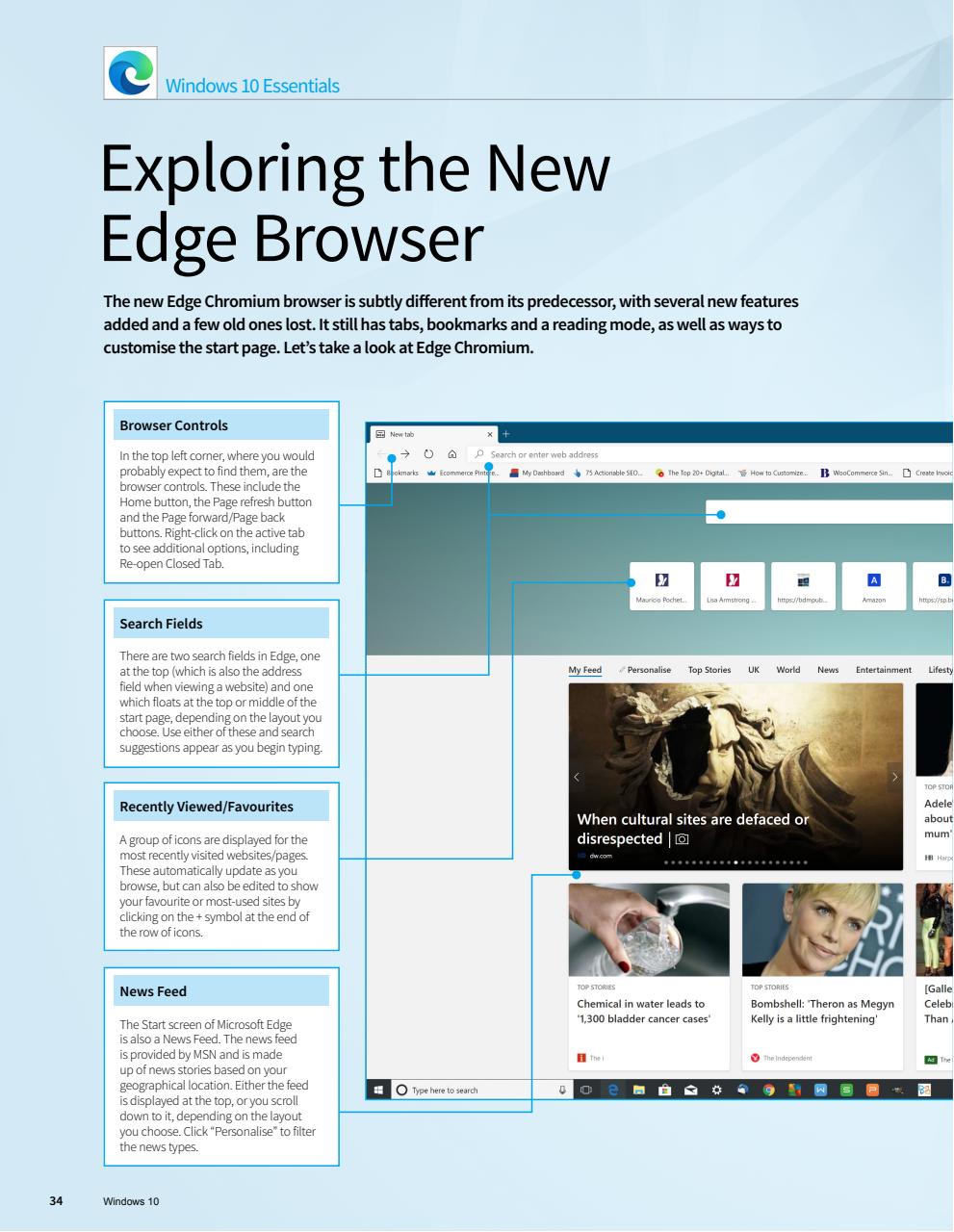 Windows 10 The Complete Manual Preview Pages