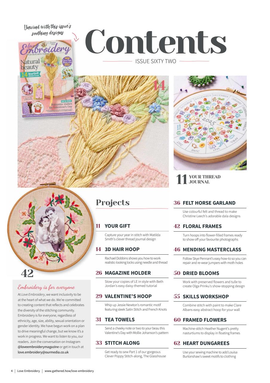 Love Embroidery Preview Pages