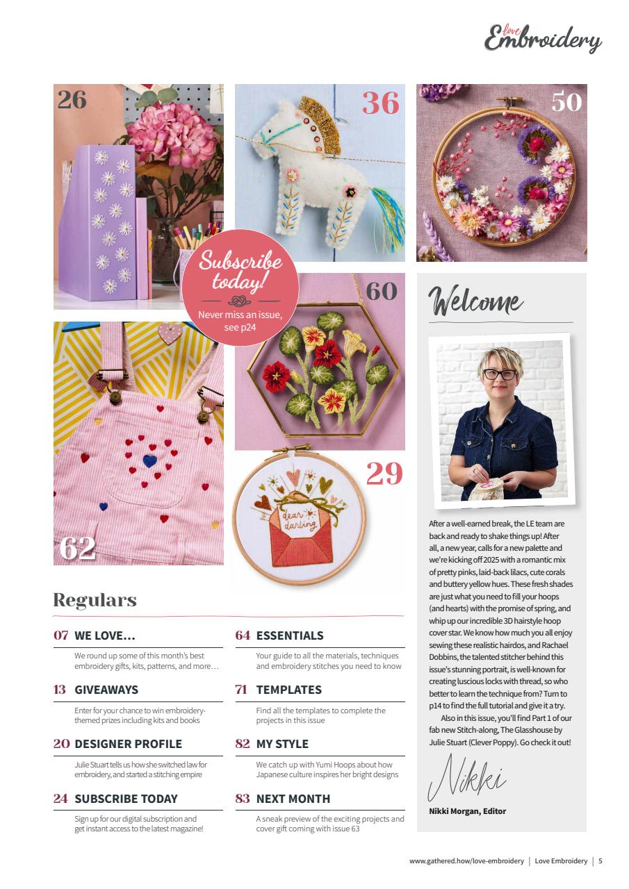 Love Embroidery Preview Pages