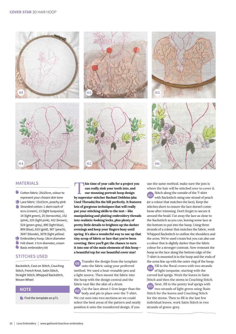 Love Embroidery Preview Pages