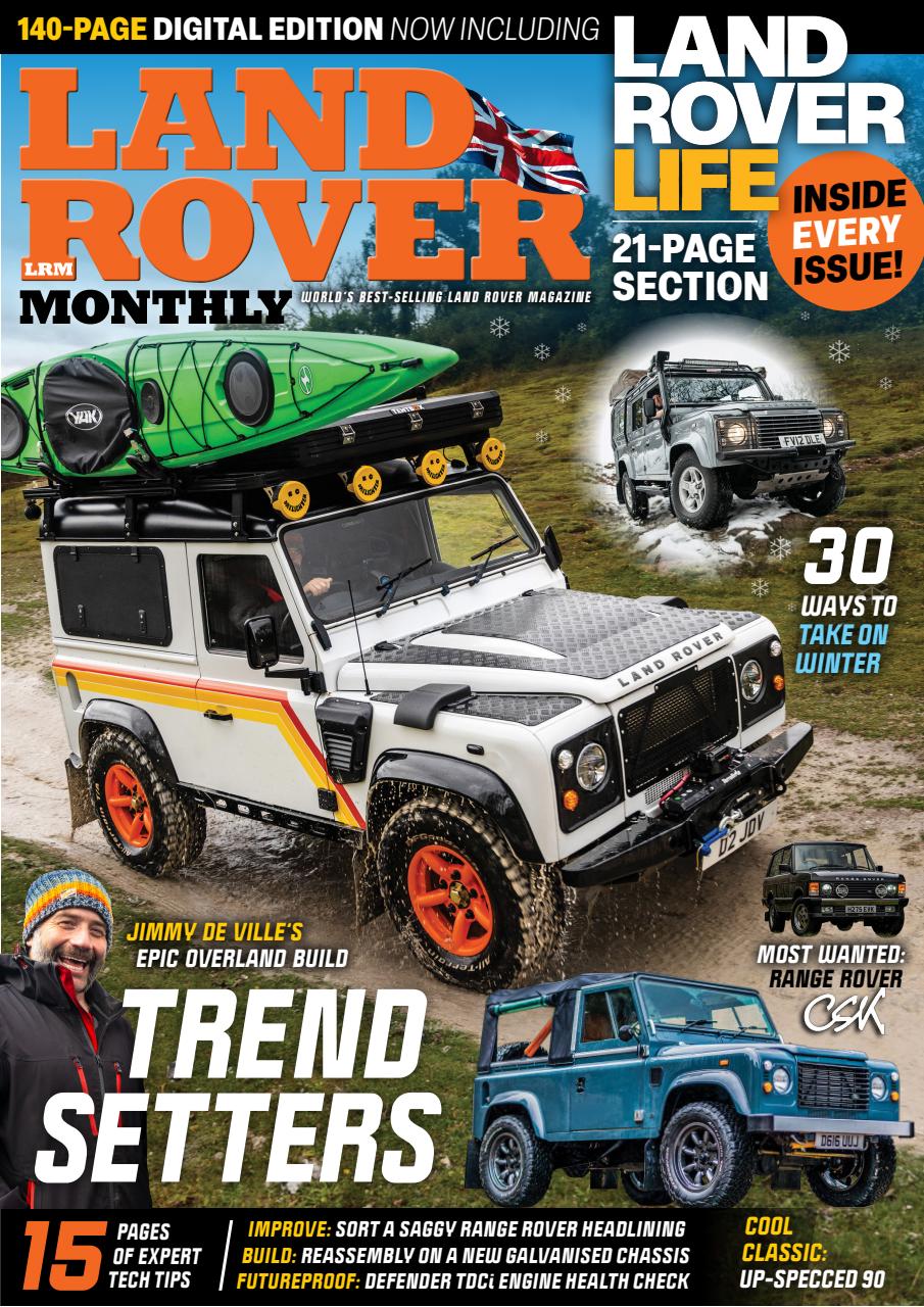 Land Rover Monthly Preview Pages