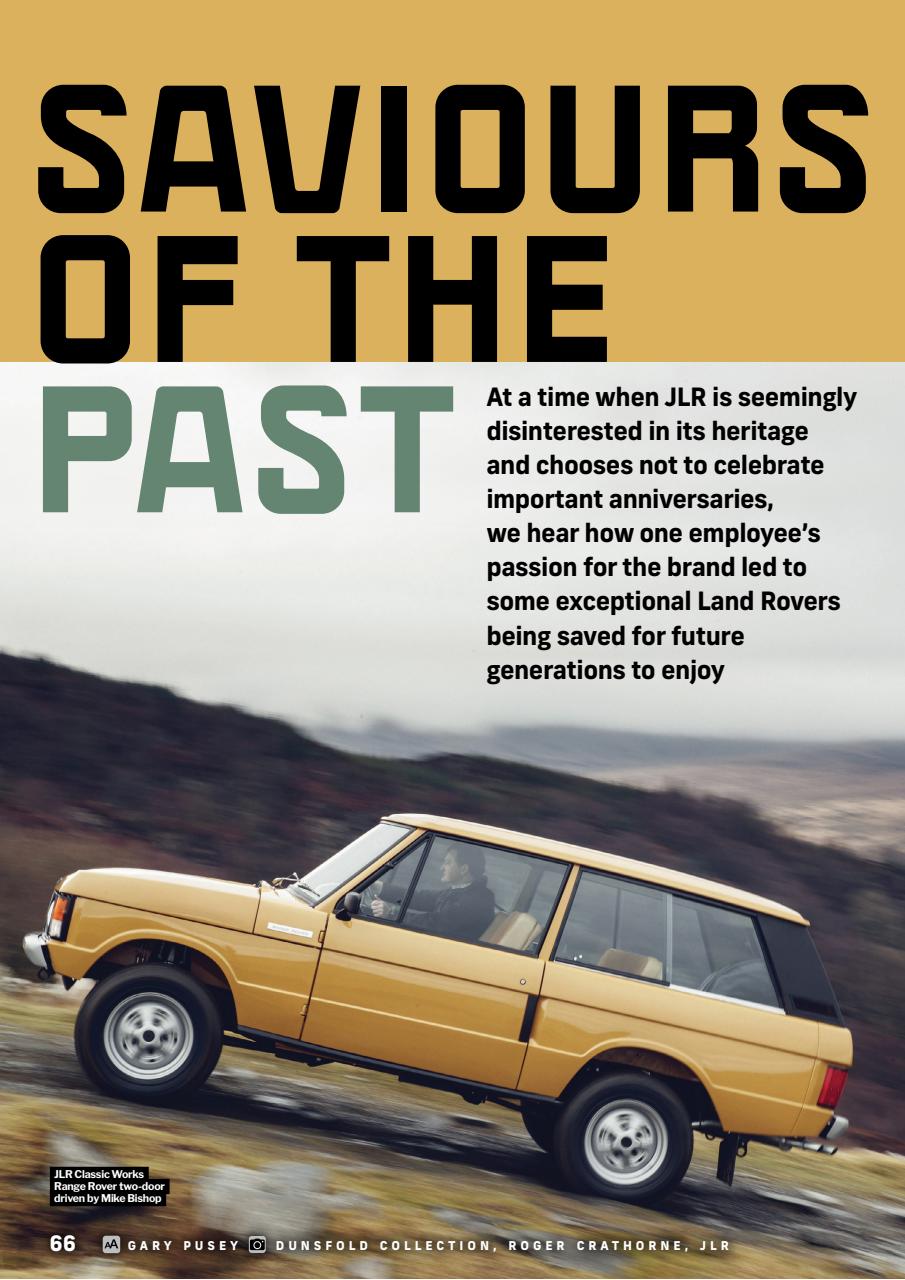 Land Rover Monthly Preview Pages