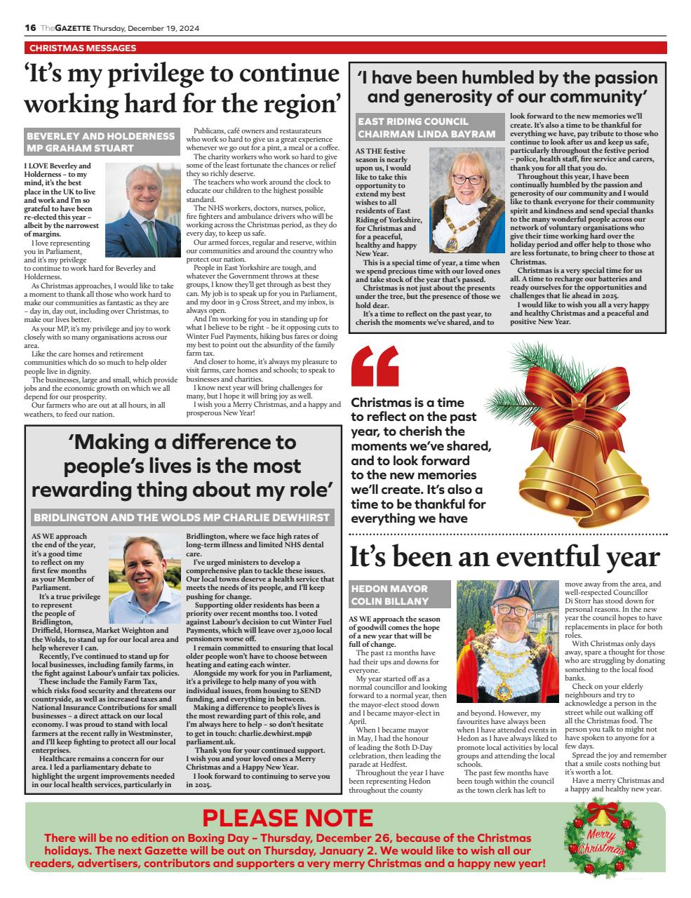 The Holderness & Hornsea Gazette Preview Pages