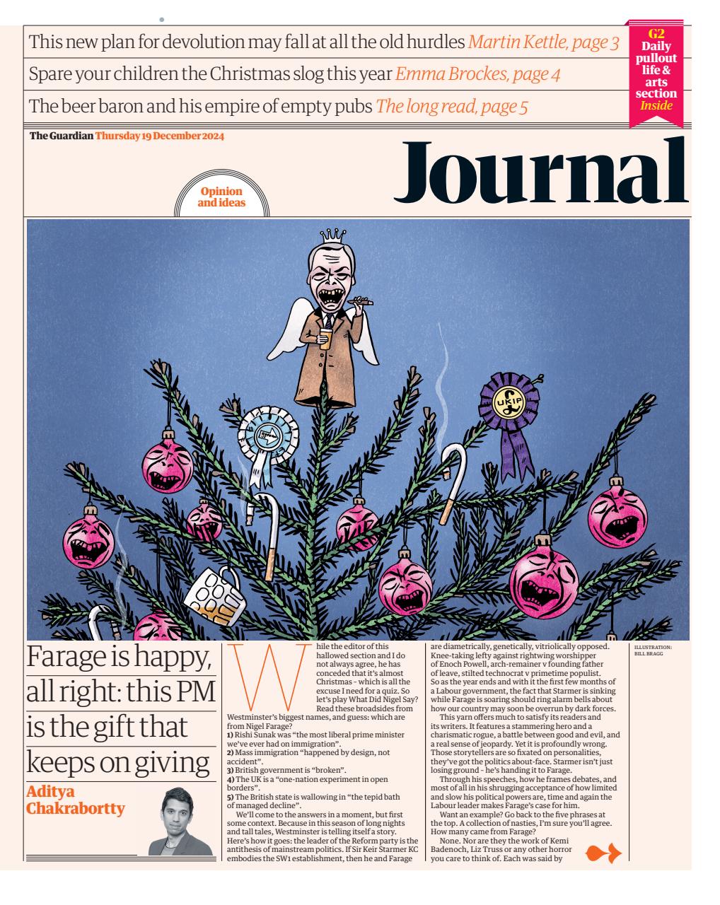 The Guardian Newspaper Preview Pages