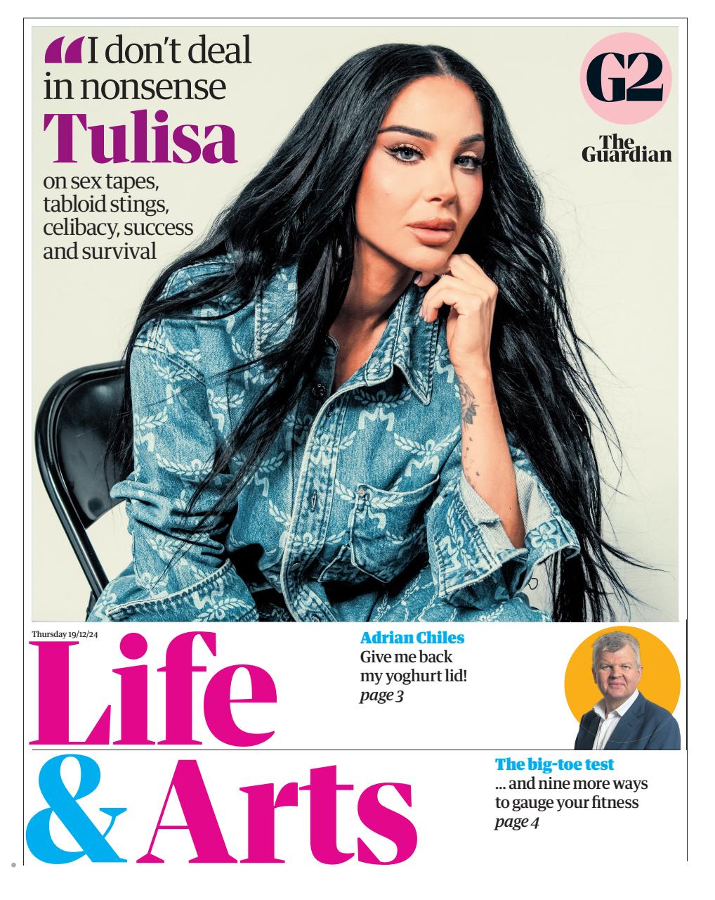 The Guardian Newspaper Preview Pages