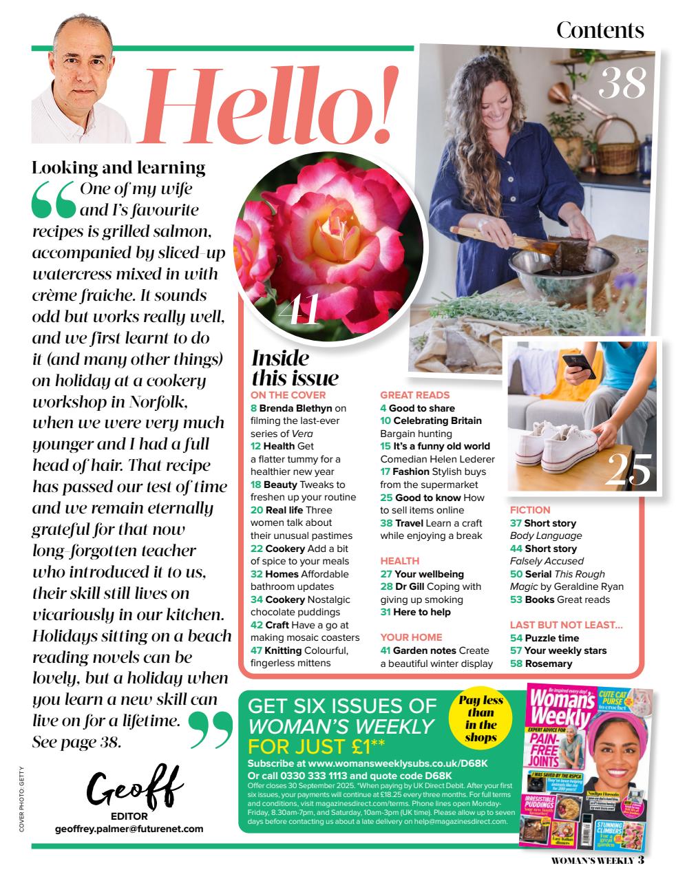 Woman's Weekly Preview Pages