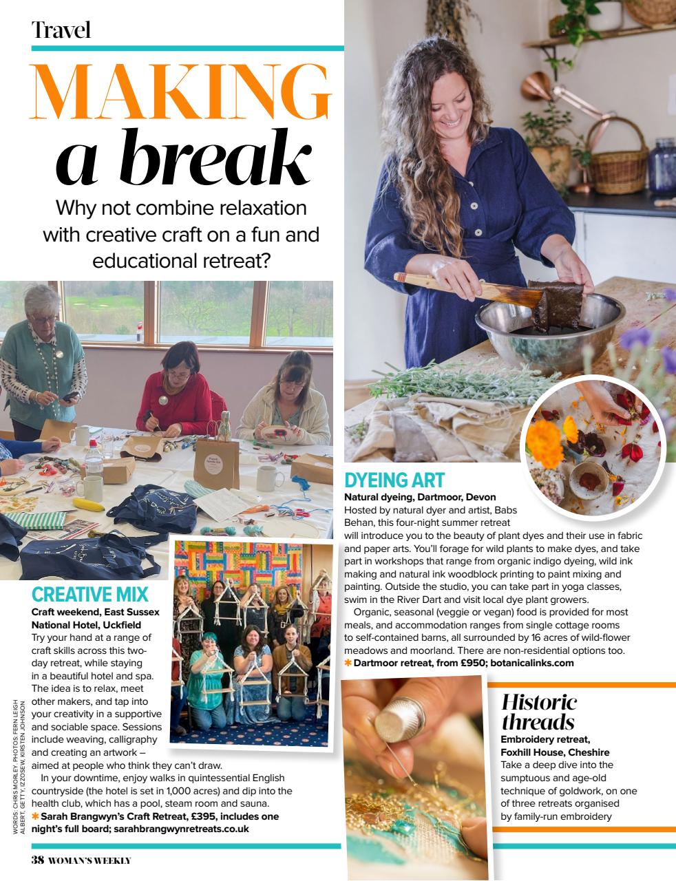 Woman's Weekly Preview Pages