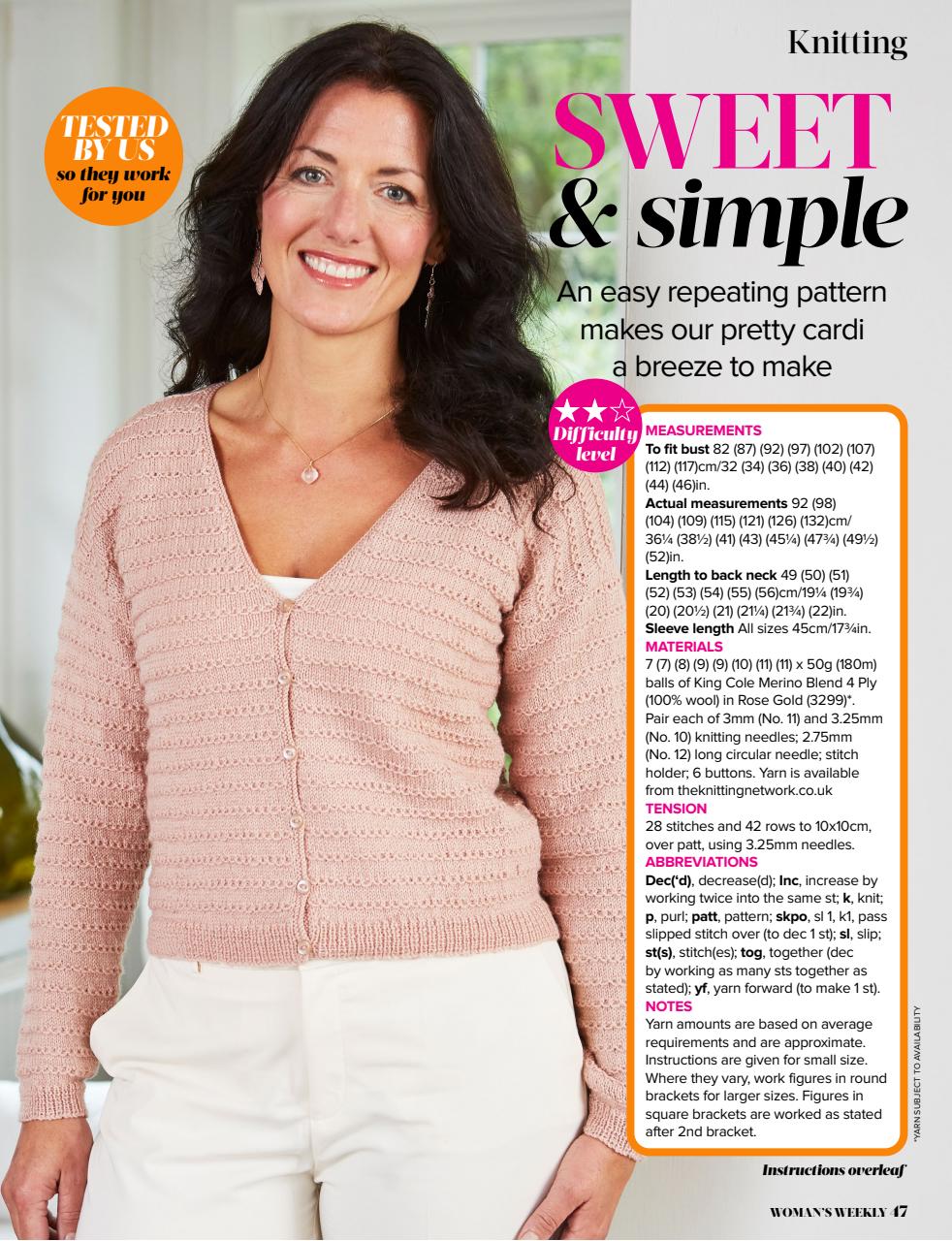 Woman's Weekly Preview Pages