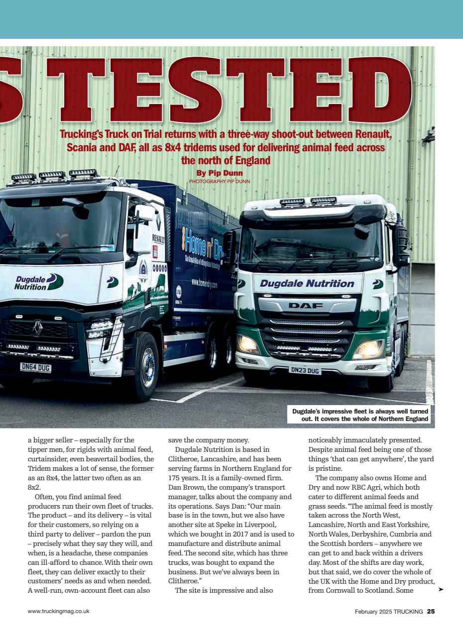 Trucking Magazine Preview Pages