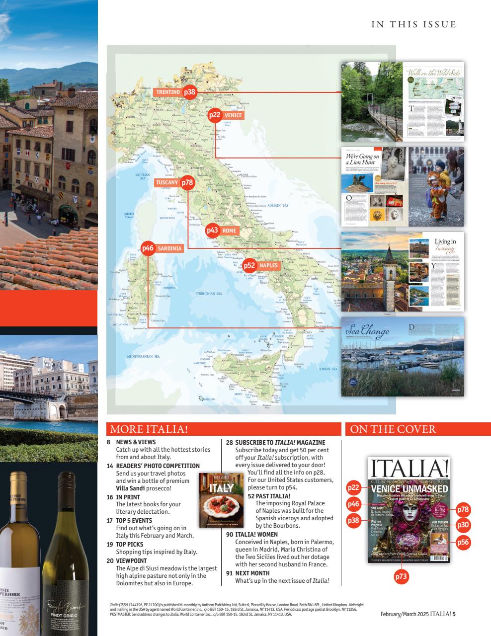 Italia! Preview Pages