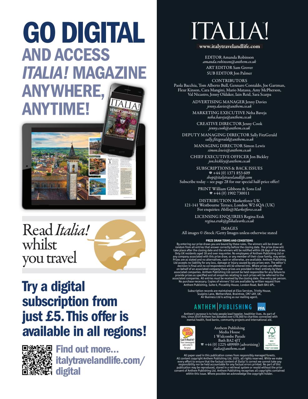 Italia! Preview Pages