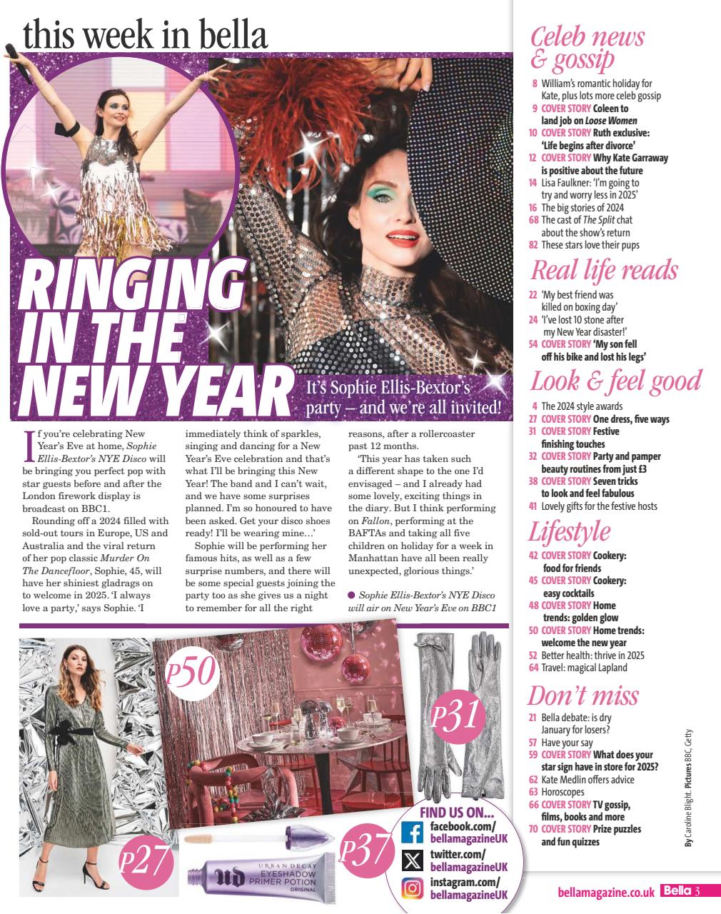 Bella Magazine Preview Pages