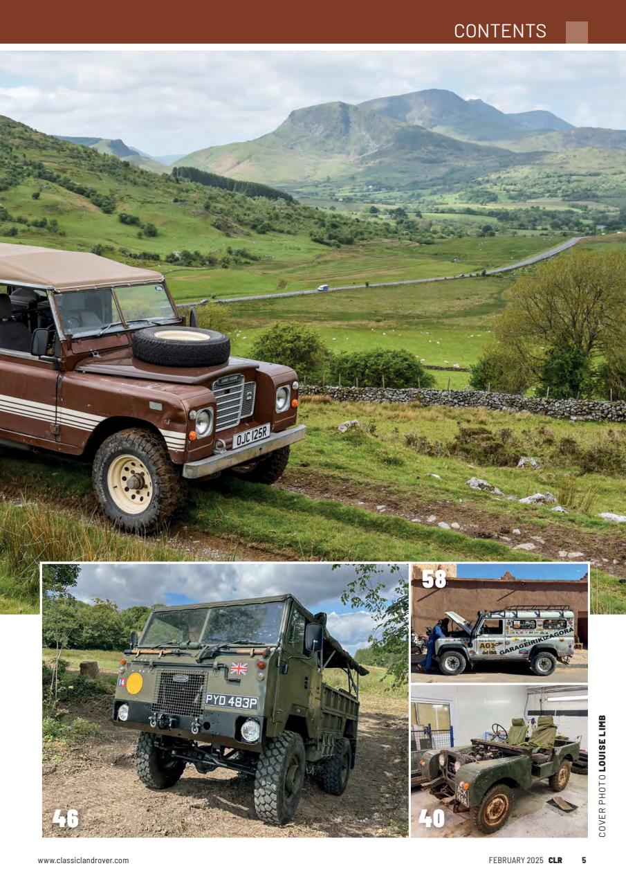 Classic Land Rover Magazine Preview Pages