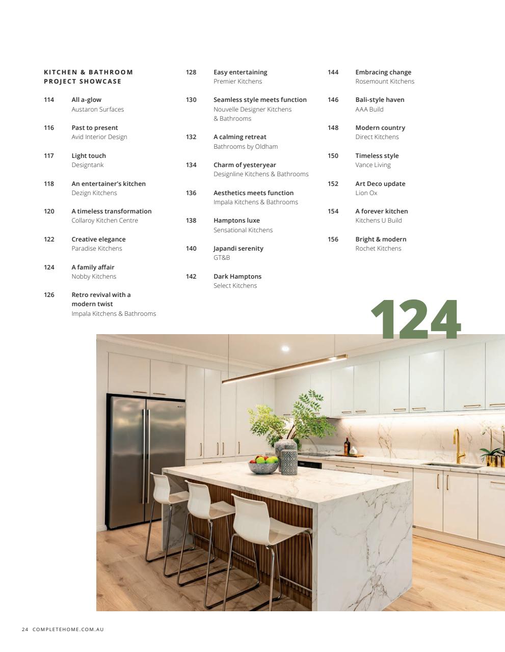 Kitchens & Bathrooms Quarterly Preview Pages