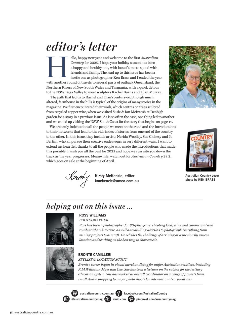 Australian Country Preview Pages