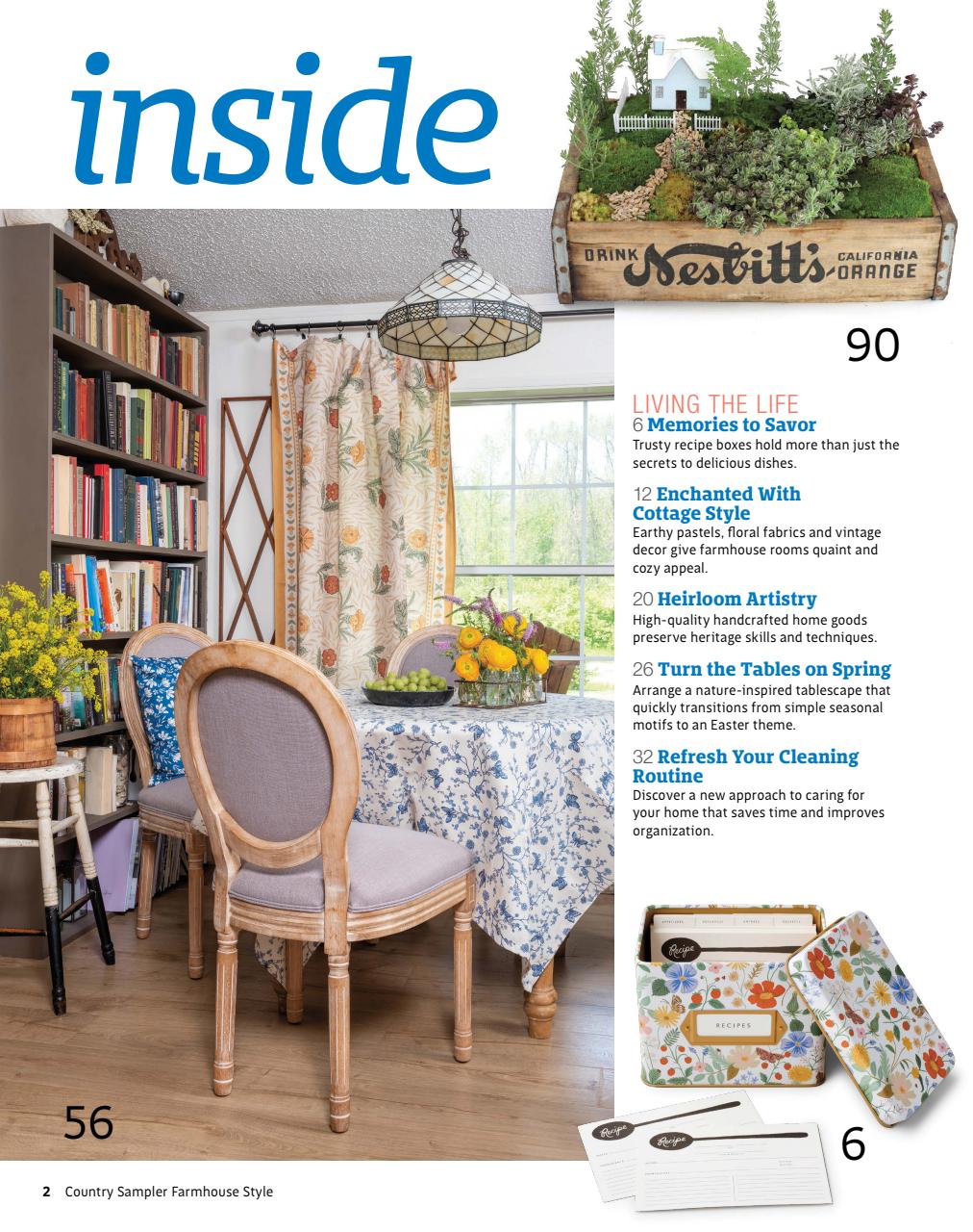 Farmhouse Style Preview Pages