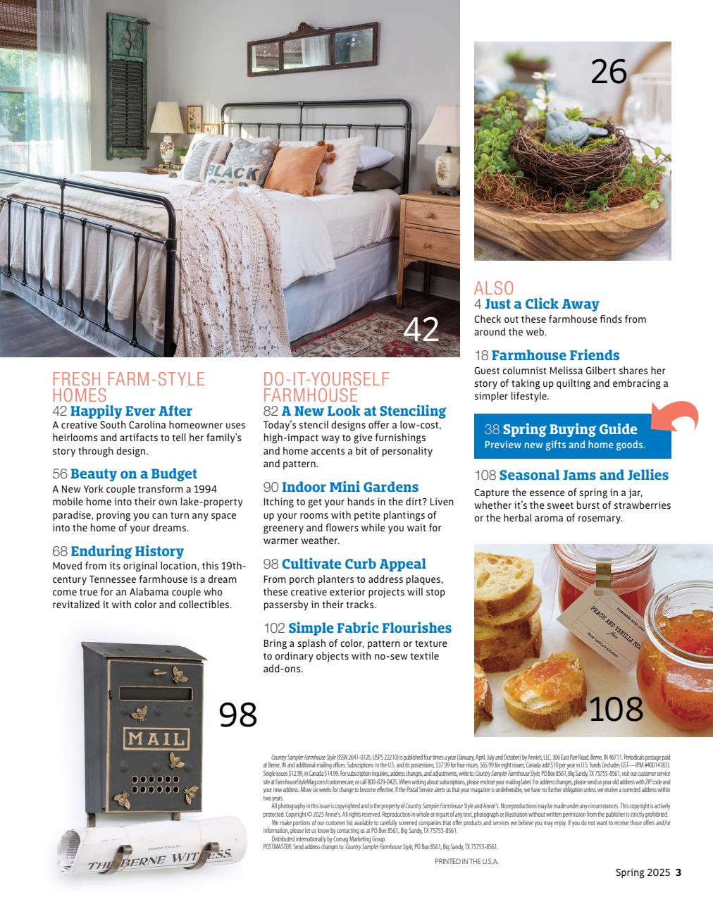 Farmhouse Style Preview Pages