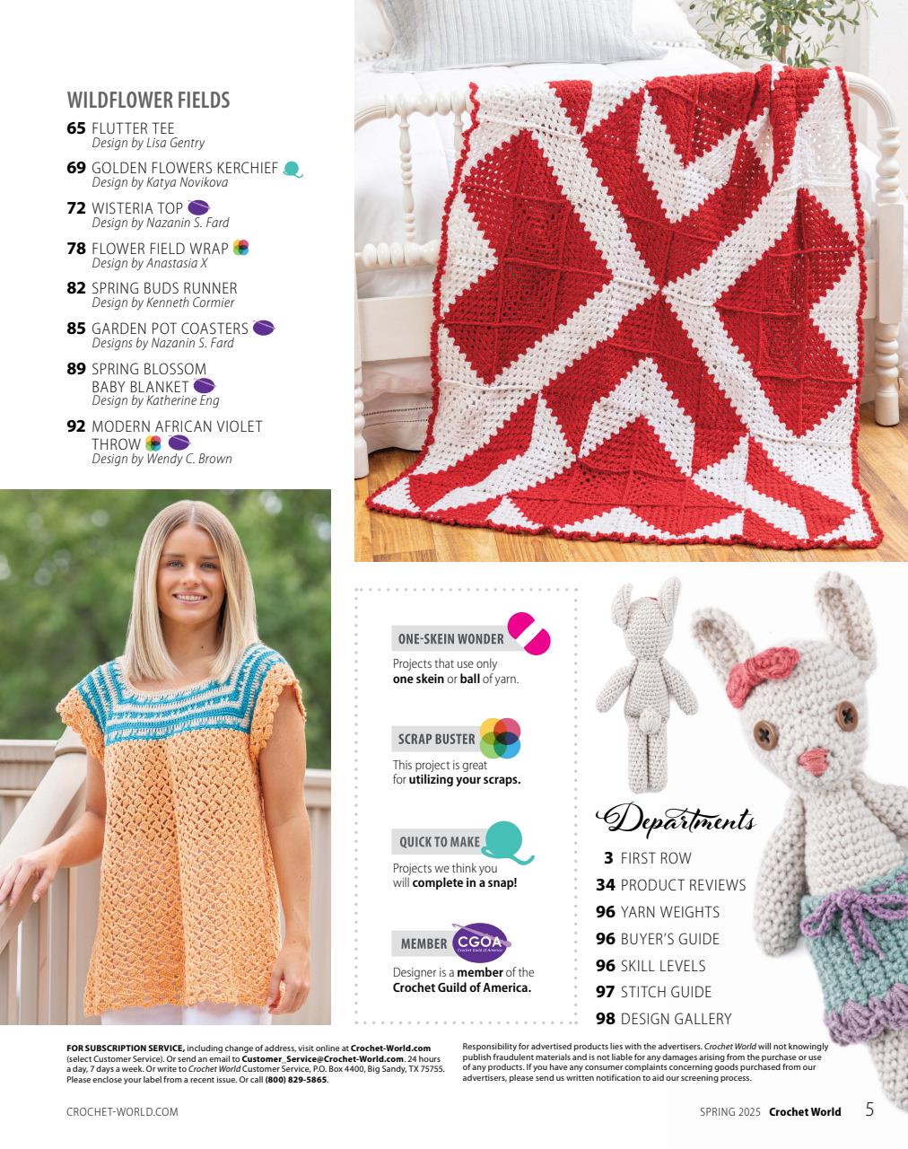 Crochet World Preview Pages