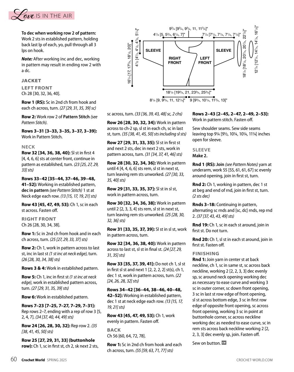 Crochet World Preview Pages