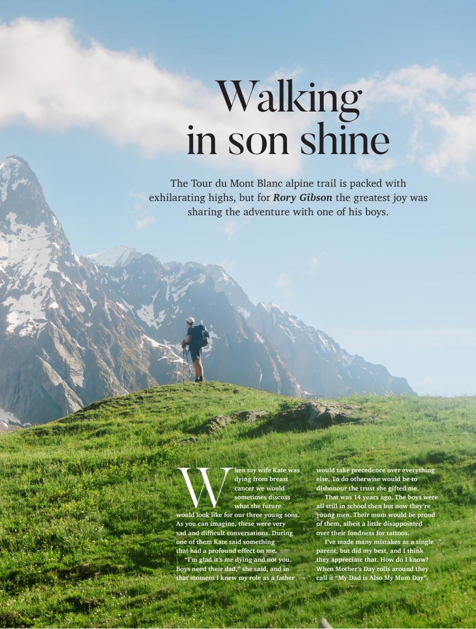 Vacations & Travel Preview Pages