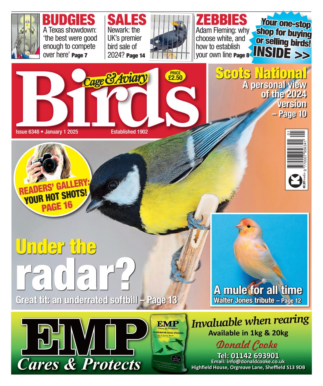 Cage & Aviary Birds Preview Pages