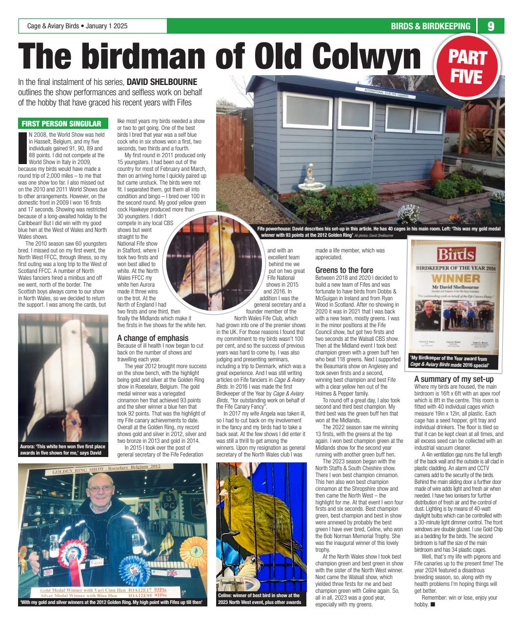 Cage & Aviary Birds Preview Pages