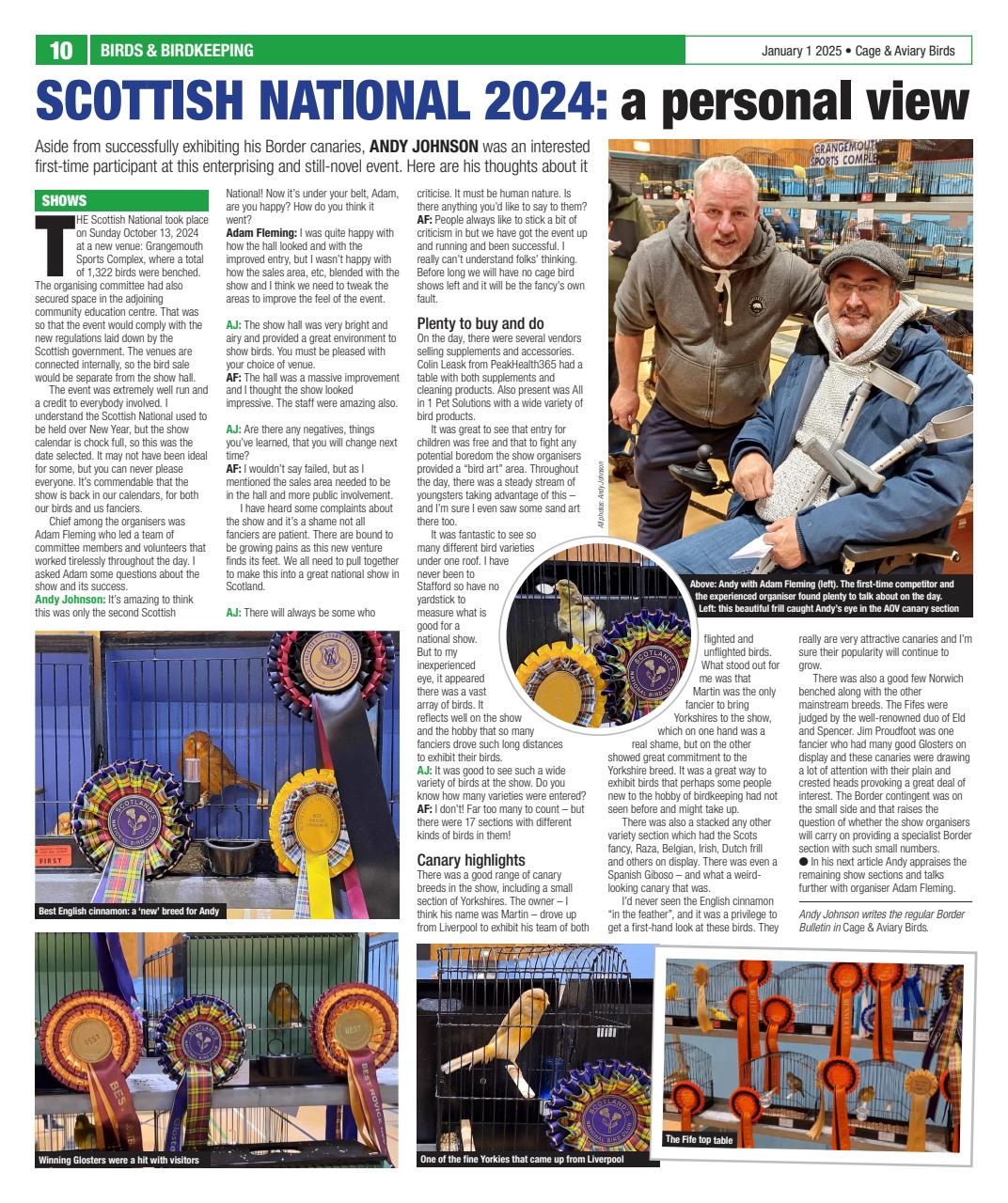 Cage & Aviary Birds Preview Pages