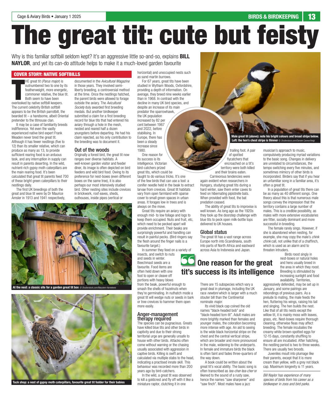 Cage & Aviary Birds Preview Pages