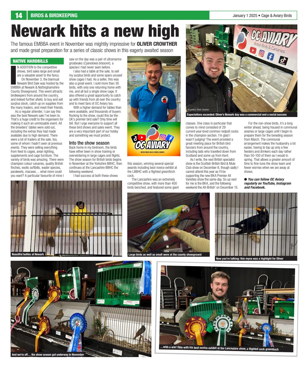 Cage & Aviary Birds Preview Pages