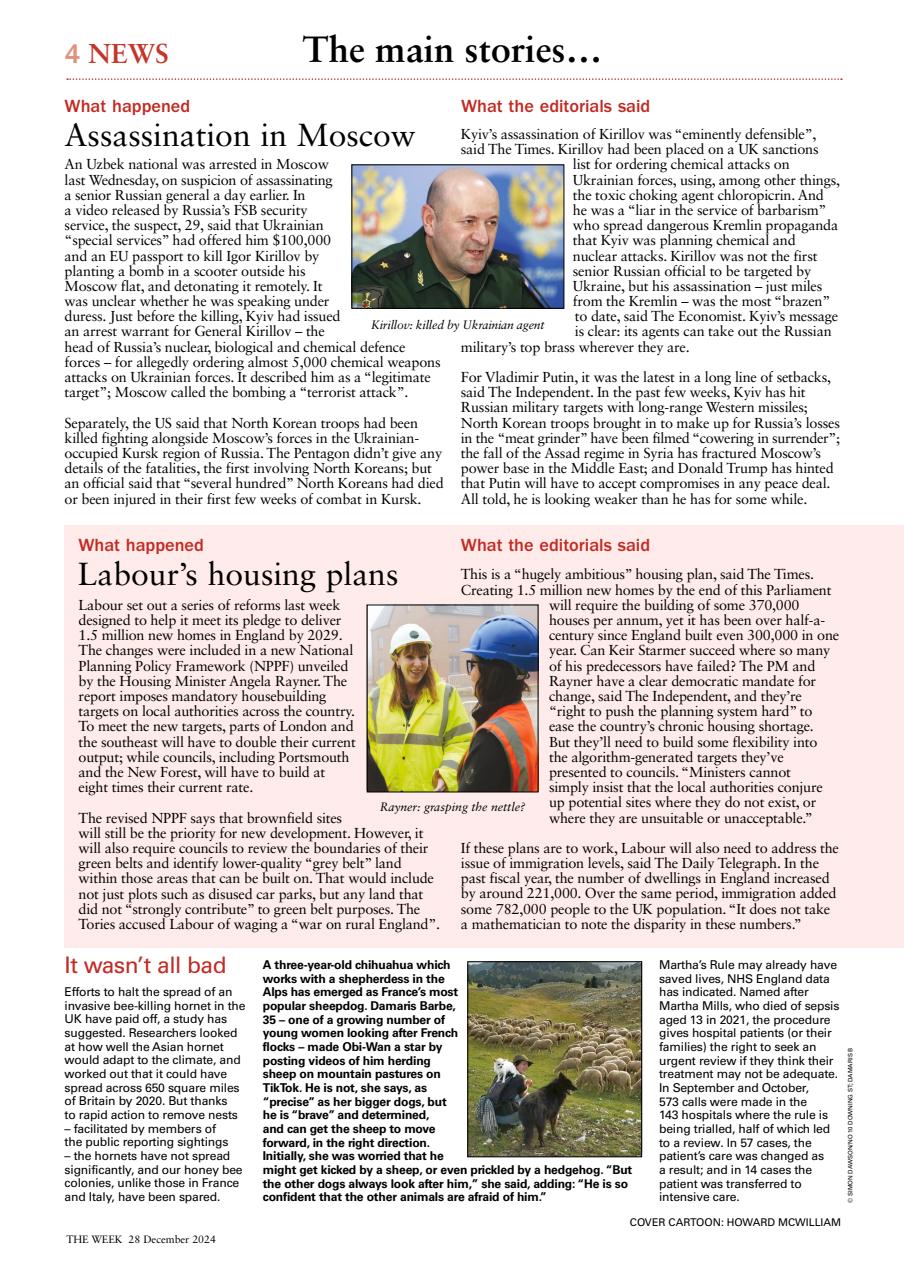 The Week Preview Pages