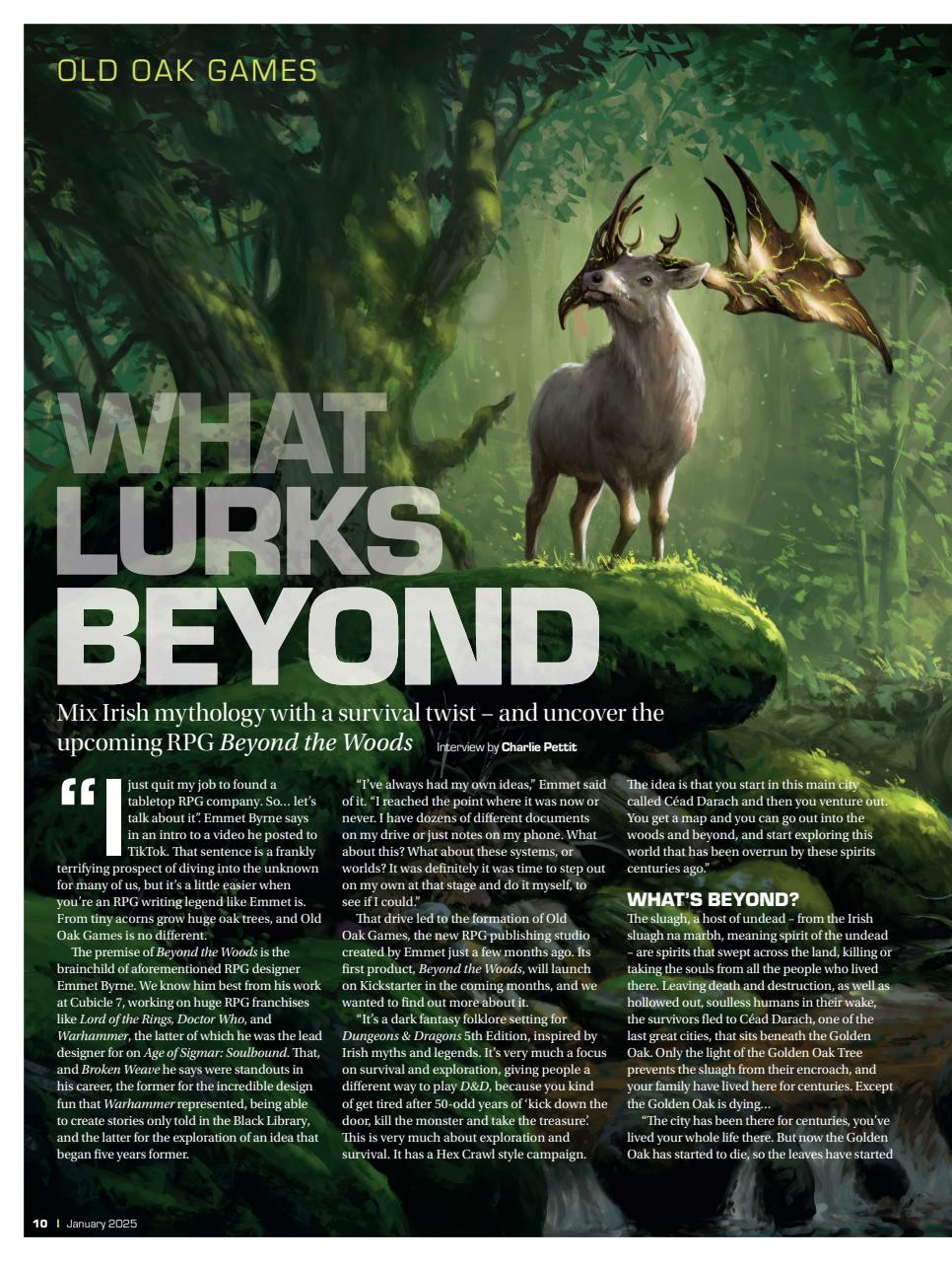 Tabletop Gaming Preview Pages