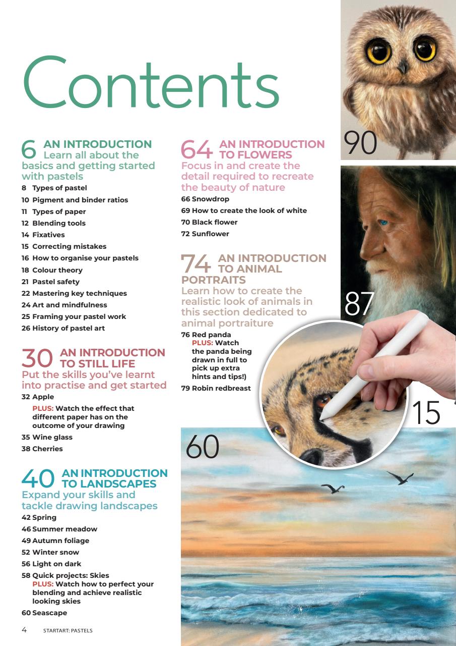 Start Art Preview Pages