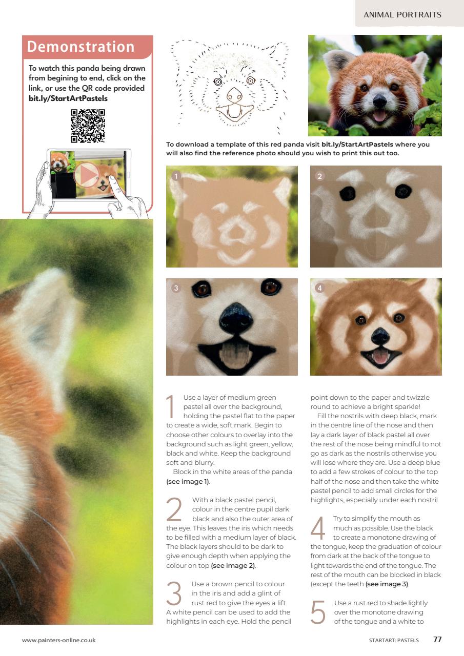 Start Art Preview Pages